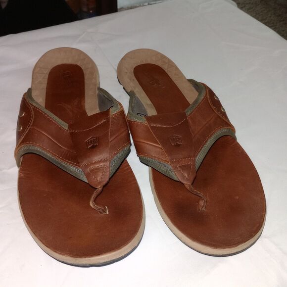 DANNER LOST COAST Leather Sandals US Men's 11 US 45 EU Barley - Picture 1 of 10